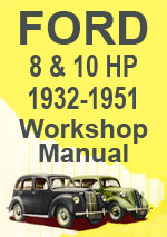Ford 8-10HP Models 1932-1951 Workshop Manual