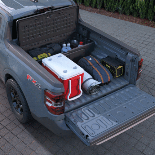 ford maverick flexible storage - ford global fleet sales