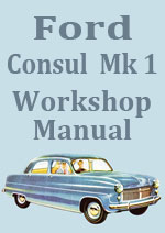 Ford Consul Mark 1 1951-1956 Workshop Service Repair Manual Download pdf