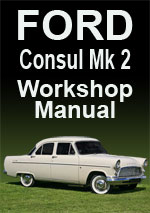 Ford Consul Mark 2 Workshop Service Repair Manual Download pdf